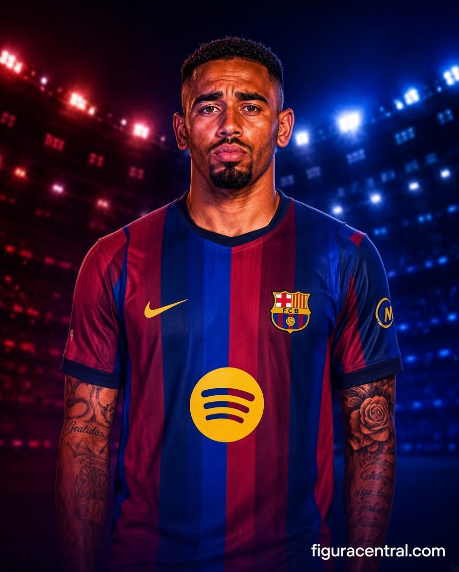 Gabriel Jesus al Barca